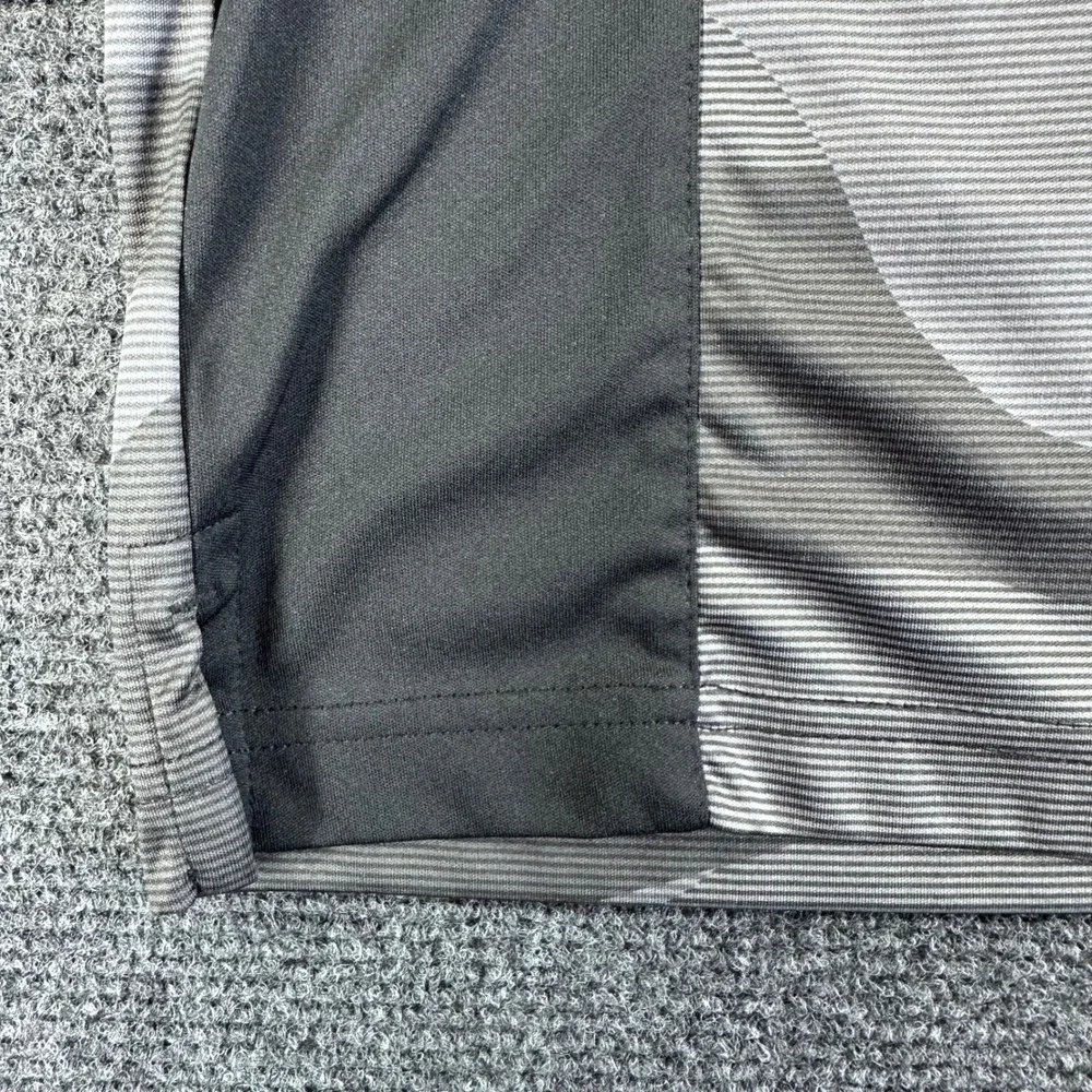 Greg Norman ML75 Play Dry Mens XL Grey Black Shark Camo Golf Polo Shirt GNS2K461